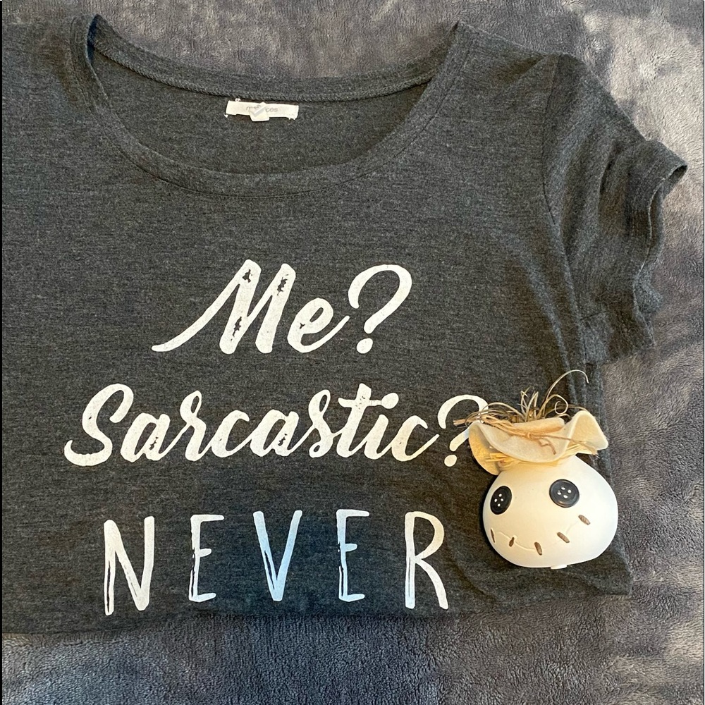 Graphic Grey Tee